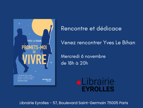 Visuel de Rencontre/signature avec Yves Le Bihan, l'auteur de Promets-moi de vivre